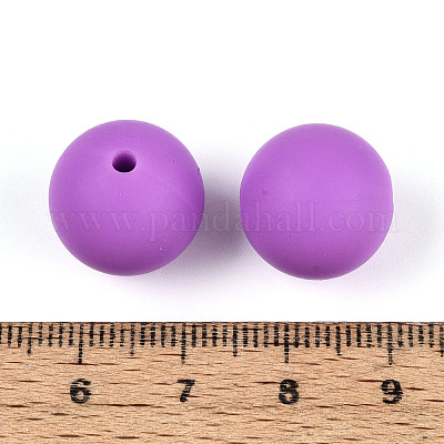 Пищевые экологически чистые силиконовые бусины SIL-R008C-03-1