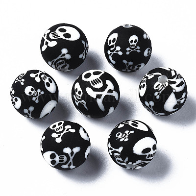 Пищевые экологически чистые силиконовые бусины&nbsp;LS-SIL-S003-09-1