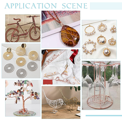 7 рулон 7 видов медной проволоки CWIR-UN0001-01B-1