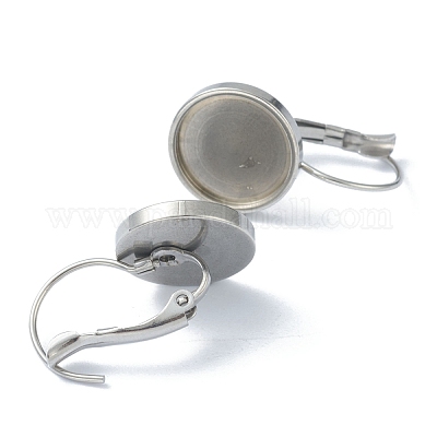 Фурнитура для сережек-гвоздиков из нержавеющей стали 304 KK-H152-09D-P-1