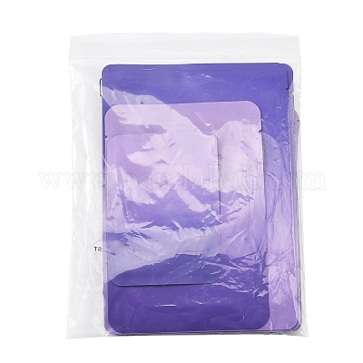 50 шт. 4 стильных двухцветных прямоугольных пластиковых подарочных пакета с застежкой-молнией OPP-FS0001-19A-2-1