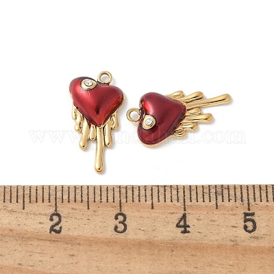 Подвески из нержавеющей стали 304 с эмалью STAS-Z122-24G-1