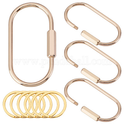 6 шт. разъемные кольца из сплава&nbsp;FIND-UN0007-32-1