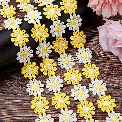 Красочная кружевная отделка из полиэстера OCOR-TA0001-34H-1