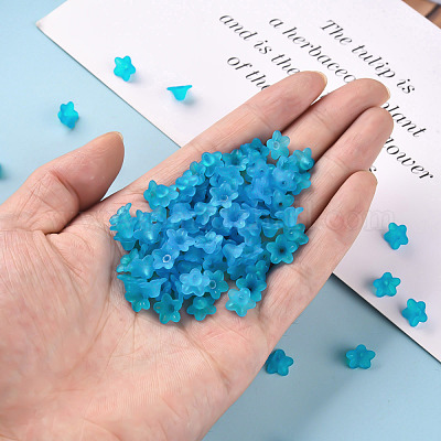 Прозрачные акриловые бусины PL554-10-1