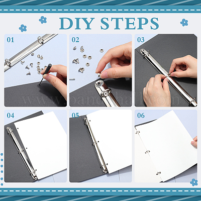 Железный блокнот с 3 кольцом FIND-WH20007-15B-P-1