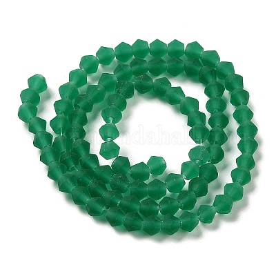 Имитировать нити бус из матового стекла из австрийского хрусталя GLAA-F029-TM2mm-B10-1