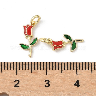 Латунь эмаль подвески&nbsp;KK-Q039-10A-G-1