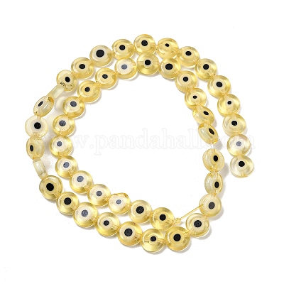 Ручной сглаза бусины бисер нитей LAMP-G164-10B-05-1