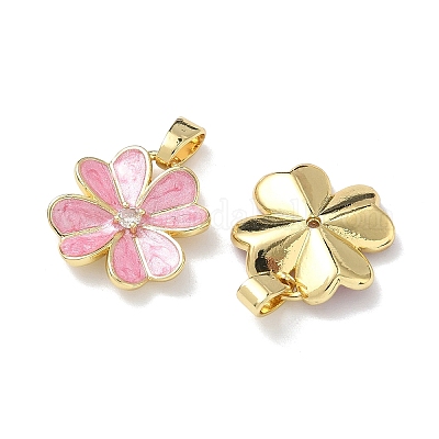 Латунь эмаль подвески&nbsp;KK-C165-03G-1