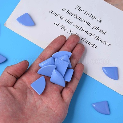 Непрозрачные акриловый кабошоны MACR-S373-144-A02-1