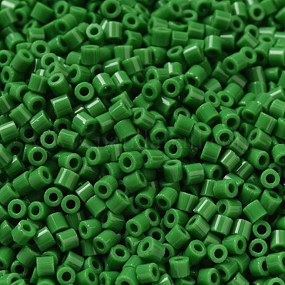 Непрозрачные цветные стеклянные бусины X-SEED-S042-09B-01-1