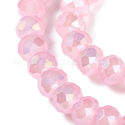 Запекание гальванических нитей стеклянных бусин DGLA-A039-J6MM-B15-1