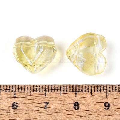 Прозрачные стеклянные бусины GLAA-T028-03K-1