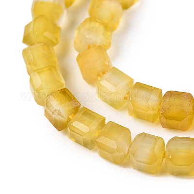 Окрашенные естественный агат бисер пряди G-T138-211J-1