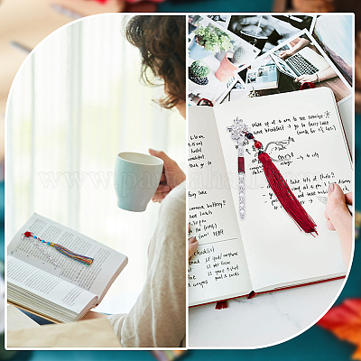 4 шт. 2-х стильные закладки из сплава AJEW-GF0007-98-1