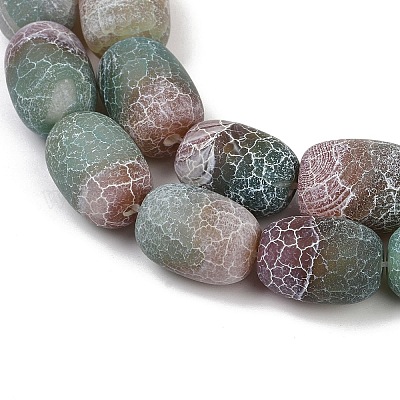 Естественные выветрившиеся агатовые бусины G-NH0047-B01-02-1