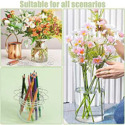 3 шт. 3 крышки для цветочных композиций из нержавеющей стали 201 FIND-WH0260-29-1