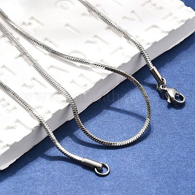 Изготовление ожерелья из нержавеющей стали 304 STAS-P045-19P-1