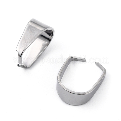 Защелкивающиеся дужки из нержавеющей стали марки 304 STAS-R048-10x7mm-1