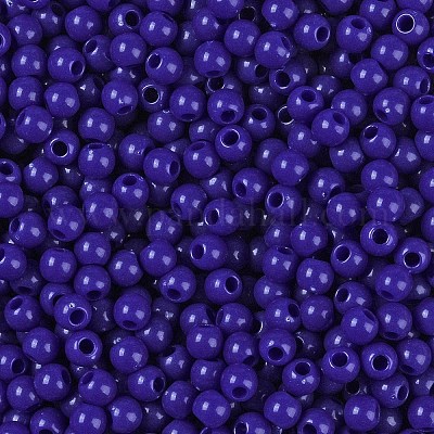 Непрозрачные акриловые бусины SACR-A007-01A-05-1