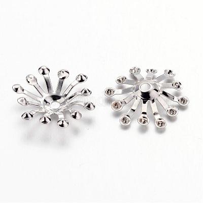 Платина железа цветок крышки шарика X-IFIN-D001-P-1