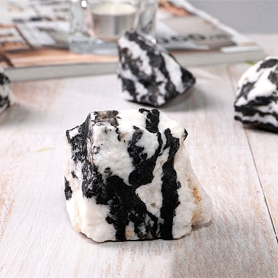 Натуральный зебра яшма бусы WG85611-01-1