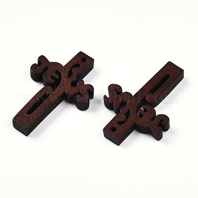 Подвески из натурального дерева WOOD-N016-63-1