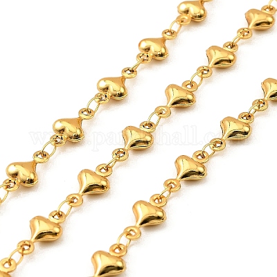 Цепи из нержавеющей стали 304 в форме сердца CHS-G042-01G-04-1