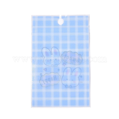 Прямоугольные пластиковые пакеты с застежкой-молнией OPP-T003-01C-1