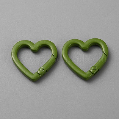 Пружинные кольца из цинкового сплава AJEW-WH0471-106M-1