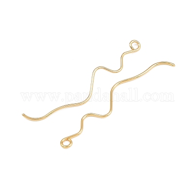 Латунная фурнитура для серег KK-A274-17A-G-1