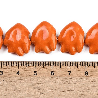 Фарфора ручной работы бисер нитей PORC-C007-01G-1