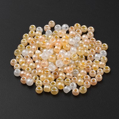 Бисер из стекла &nbsp;GLAA-WH0037-02A-1