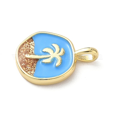 Латунь эмаль подвески KK-A273-07G-01-1