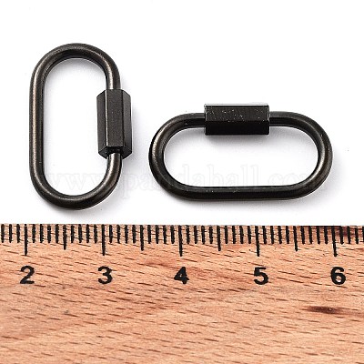 Ионное покрытие (ip) 304 нержавеющая сталь винтовой карабин замок подвески STAS-H107-04C-B-1