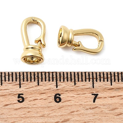 Латунь раз по сравнению с застежками KK-G542-09G-1