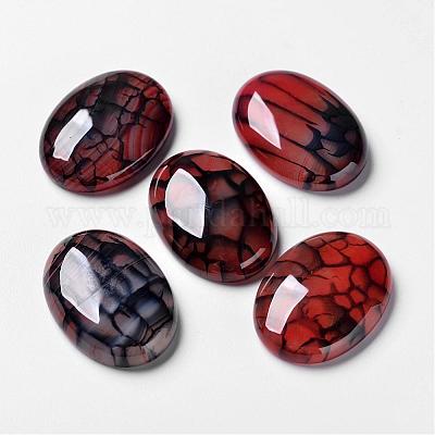 Естественный дракон вен кабошоны&nbsp;G-F296-07-22x30mm-1