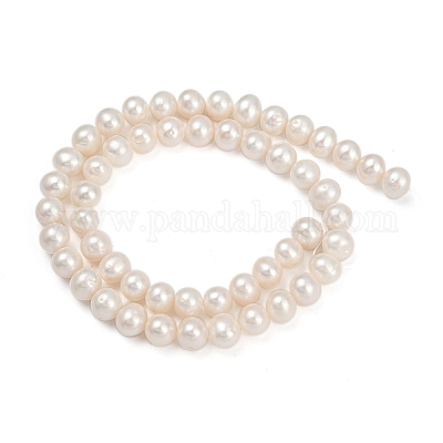 Нити из натурального культивированного пресноводного жемчуга PEAR-I007-07J-01A-1