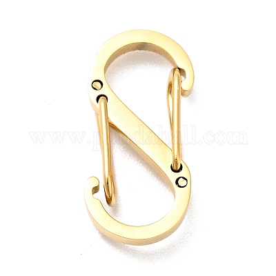 Wholesale 304 Stainless Steel Push Gate Snap Key Clasps