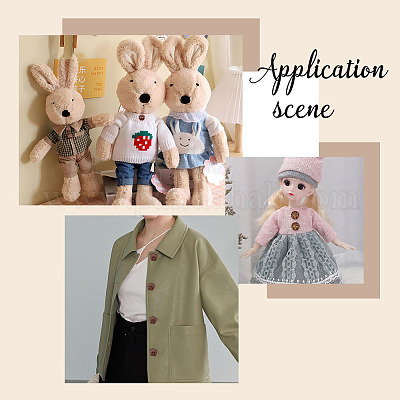 200 шт. 4 плоских круглых кокосовых пуговиц с 2 отверстиями BUTT-AR0001-03-1