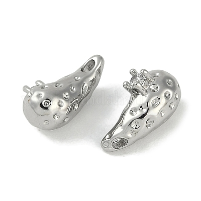 Латунные микро проложить кубического циркония подвески KK-P283-27A-P-1