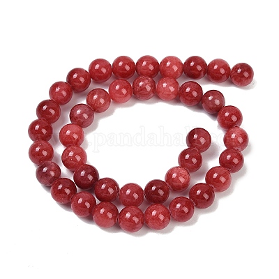 Естественно Mashan нефрита круглые бусины нити G-D263-10mm-XS04-01-1