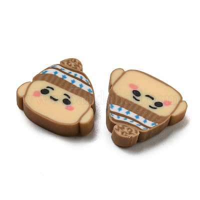 Бусины из полимерной глины  CLAY-P003-08B-1