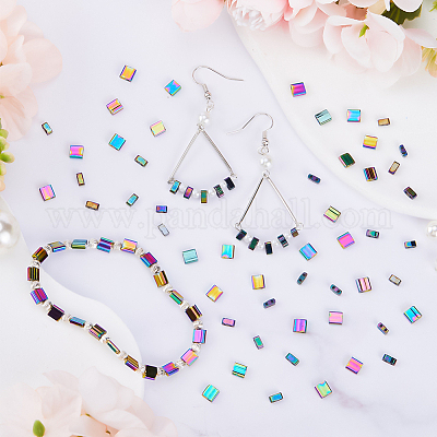 210шт 2 стильные стеклянные бусины&nbsp;SEED-CN0001-30-1