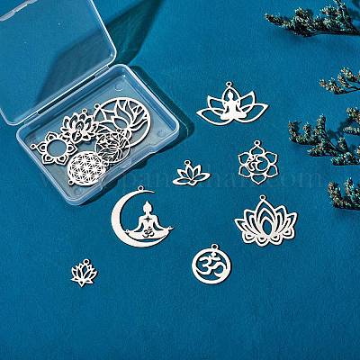 12 шт. 12 подвески из нержавеющей стали 201 STAS-SZ0002-48P-1