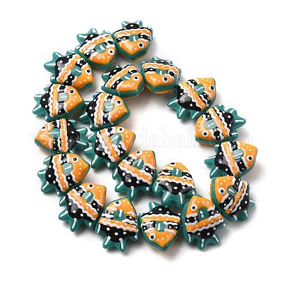 Бусины лэмпворк  LAMP-G162-02E-1