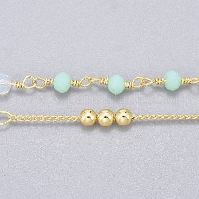 Латунные цепочки ручной работы CHC-I035-02G-09-1