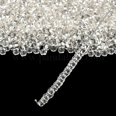 8/0 прозрачные стеклянные круглые бисер X-SEED-J010-F8-21-1