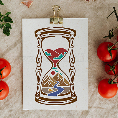 1 комплект трафаретов для рисования домашних животных DIY-MA0004-41A-01-1